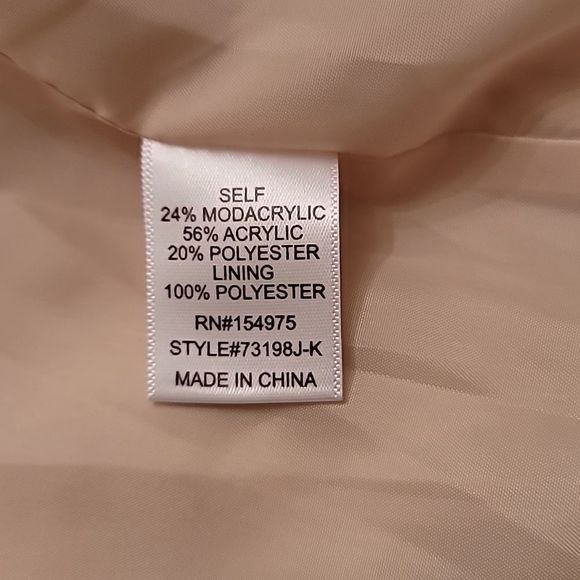 Plush Faux Fur Jacket - Picture 12 of 14